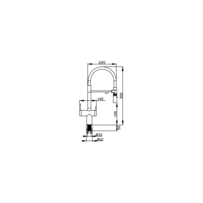 MISTURADOR MONOCOMANDO 800