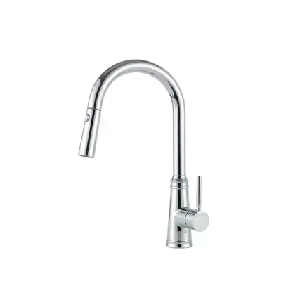 Monocomando de Cozinha Pull-Out Ferme - Brushed