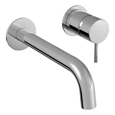 Monocomando de Parede para Lavatório Loop - Chrome