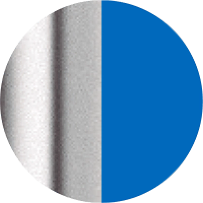 Monocomando para cozinha Doc cromado com mangueira azul