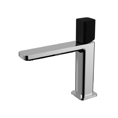 Monocomando para Lavatório 121 mm Rivvo GeoStone - Dark Concrete
