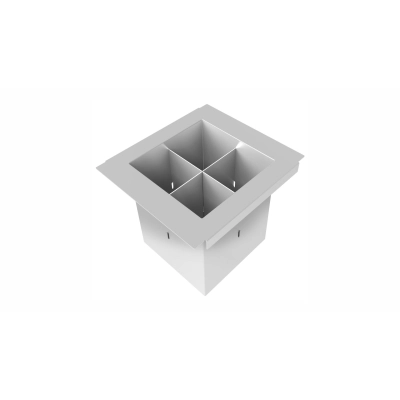 PORTA TALHERES PARA CANAL ORGANIZADOR