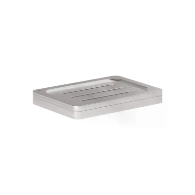 Saboneteira de Bancada Rivvo - Brushed Nickel
