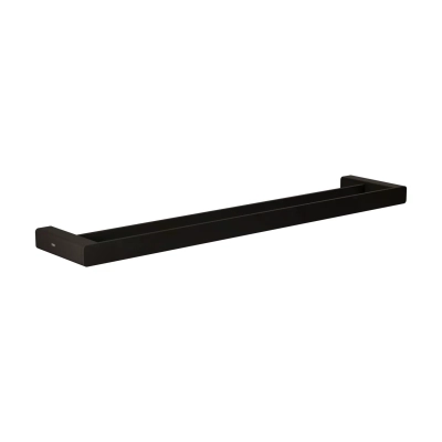 Toalheiro Duplo Rivvo - Matt Black
