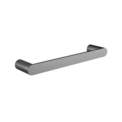 Toalheiro Retangular Quantum - Brushed Nickel