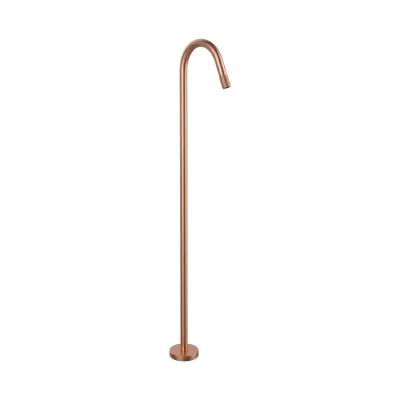 Torneira de Piso para Lavatório Direct Flow - Brushed Rose Gold